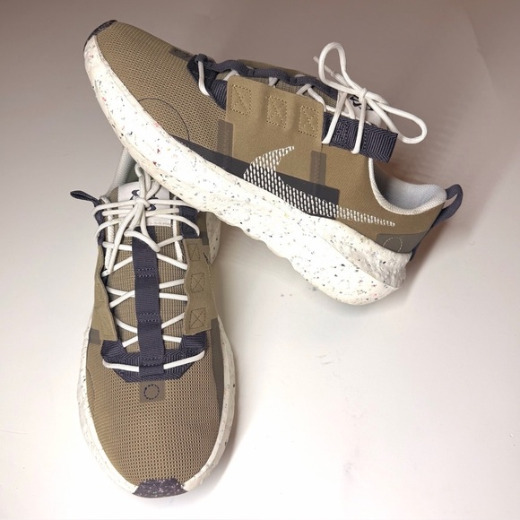 Nike Men’s Crater Impact Sequoia Green AthleticRunning Sneakers Size- 9